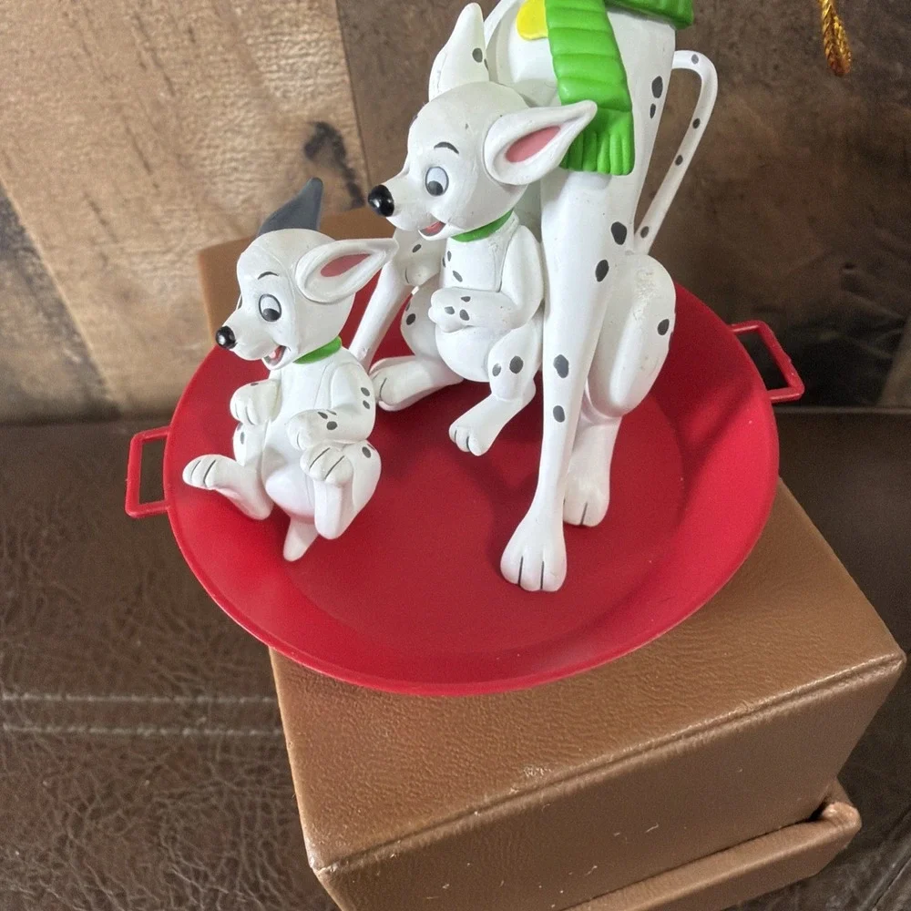 Vintage Grolier Disney Christmas Magic Ornament 101 Dalmatians 26231‎ 1990s Box